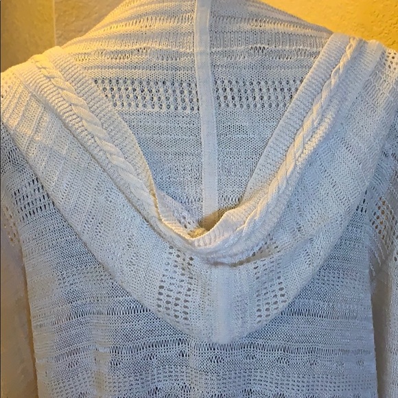 Rachel Rachel Roy zipper cardigan sweater Lg - Picture 6 of 7